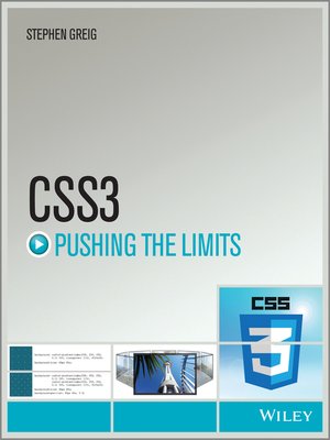cover image of CSS3 Pushing the Limits